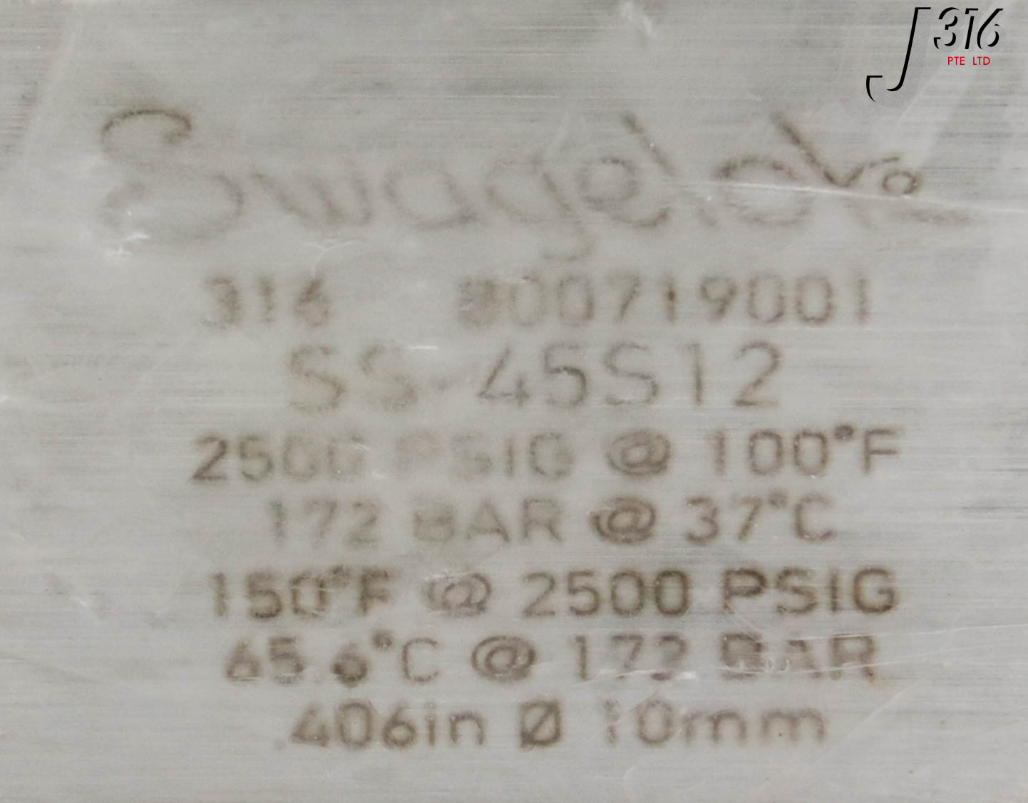C3466 SWAGELOK BALL VALVE, 3/4